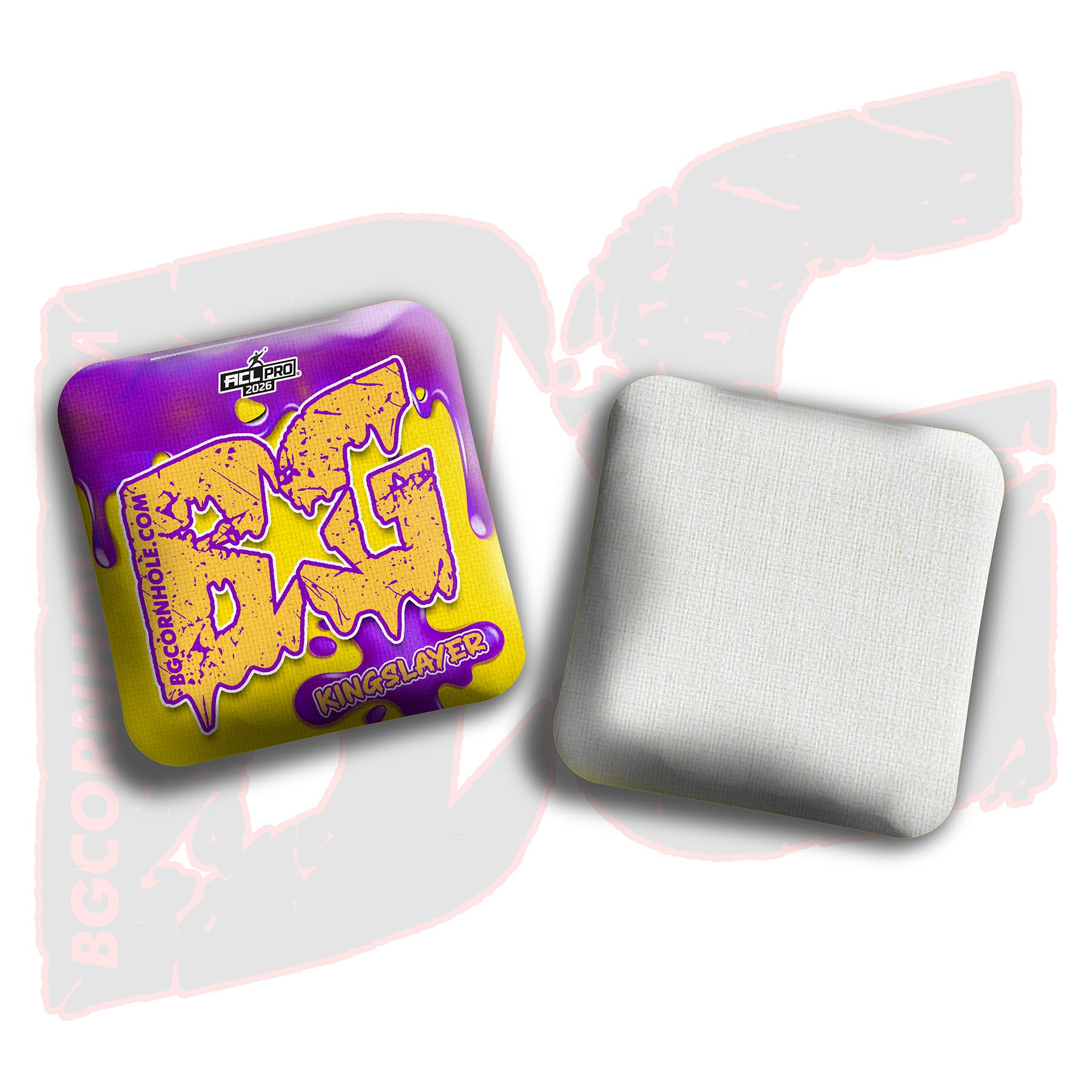 2026 BG Kingslayer "Drip" - ACL Pro Stamped Cornhole Bags - SET OF 4 BAGS