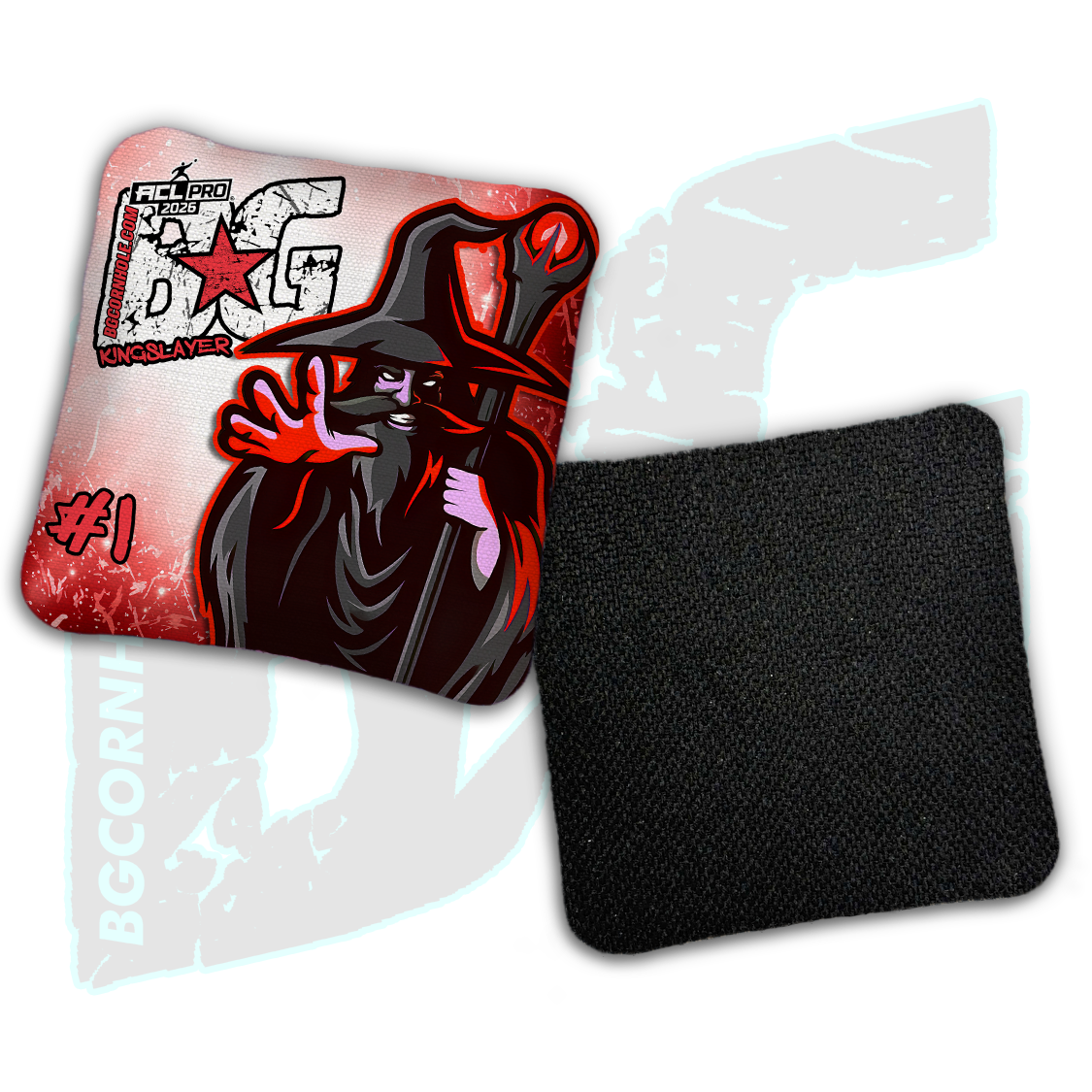 Limited Edition 2026 BG Multiple Bag Models "OG Wizard" - ACL Pro Stamped Cornhole Bags - SET OF 4 BAGS