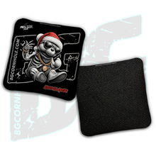 Load image into Gallery viewer, 2026 BG Multiple Bag Models &quot;Santa Skeleton Bear&quot; - ACL Pro Stamped Cornhole Bags - SET OF 4 BAGS