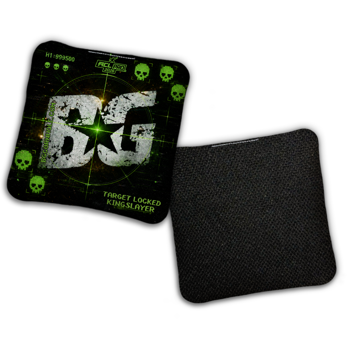 2026 BG Multiple Bag Models "Retro Games" - ACL Pro Stamped Cornhole Bags - SET OF 4 BAGS