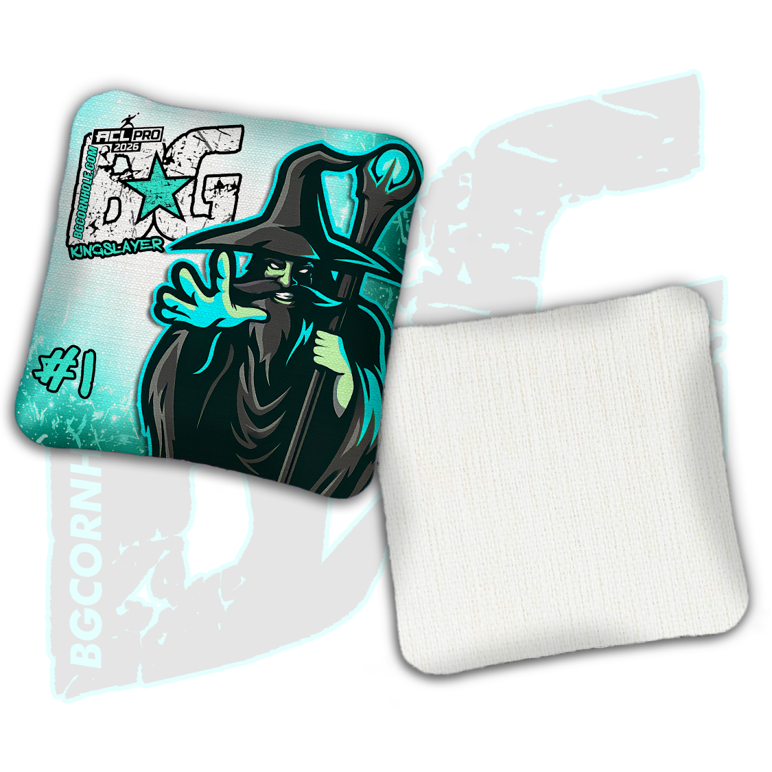 Limited Edition 2026 BG Multiple Bag Models "OG Wizard" - ACL Pro Stamped Cornhole Bags - SET OF 4 BAGS