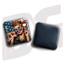 Load image into Gallery viewer, BG Kingslayer 4&quot; Mini Cornhole Bags - “Veteran&#39;s Day” - Set of 4 Bags