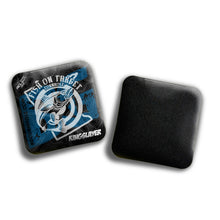 Load image into Gallery viewer, 2026 Multiple Bag Models &quot;Fish On Target Ripples” Collab - ACL Pro Stamped Cornhole Bags - SET OF 4 BAGS
