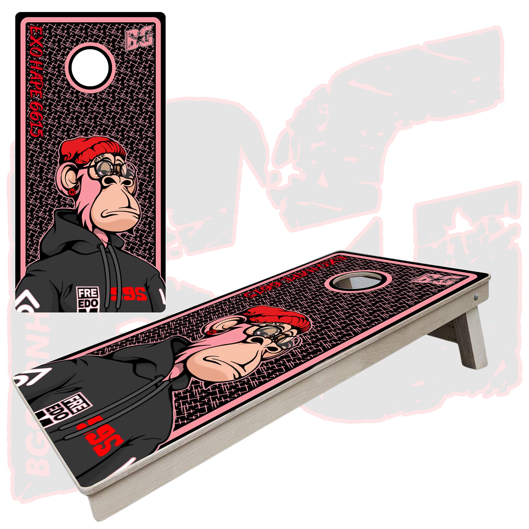 BG "NFT" Cornhole Boards - Elite Model