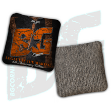 Load image into Gallery viewer, 6th Anniversary Edition 2026 BG Multiple Bag Models "Legacy In The Making" - ACL Pro Stamped Cornhole Bags - SET OF 4 BAGS