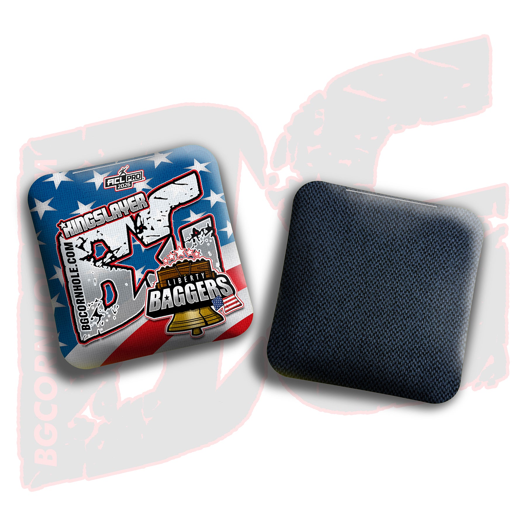 2026 BG Multiple Bag Models - "Liberty Baggers” Collab - ACL Pro Stamped Cornhole Bags - SET OF 4 BAGS