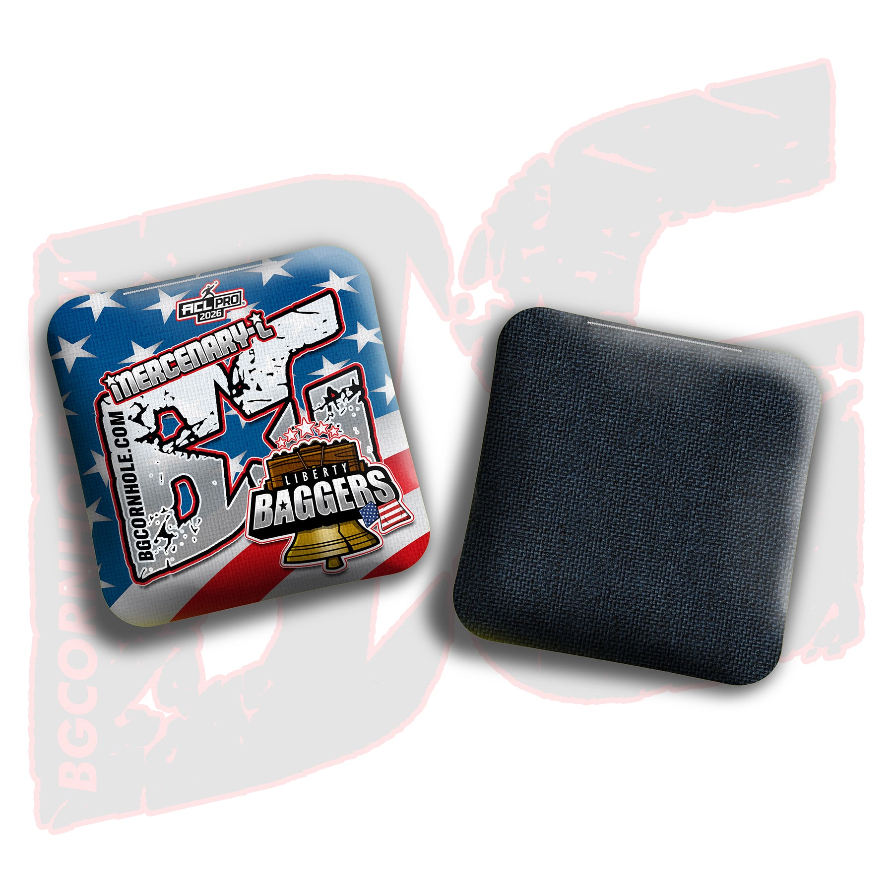 2026 BG Multiple Bag Models - "Liberty Baggers” Collab - ACL Pro Stamped Cornhole Bags - SET OF 4 BAGS