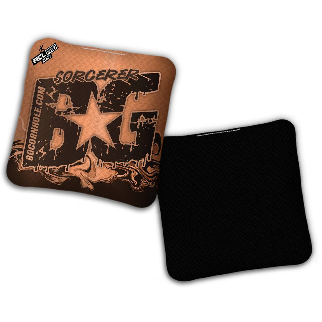2027 BG Multiple Bag Models "LIQUID GOLD" - ACL Pro Stamped Cornhole Bags - SET OF 4 BAGS