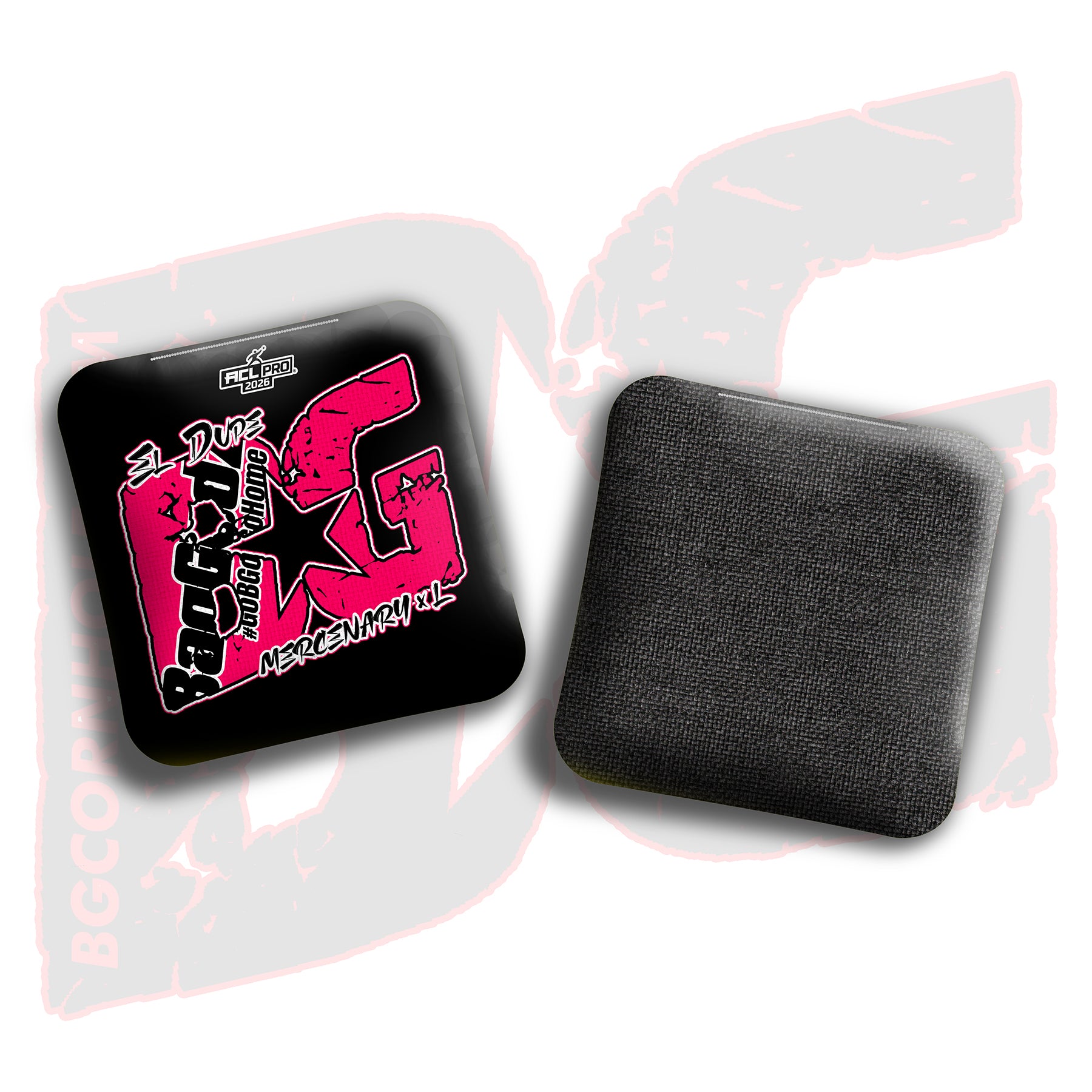 2026 BG Multiple Bag Models  - "Logan Dupler” - ACL Pro Stamped Cornhole Bags - SET OF 4 BAGS