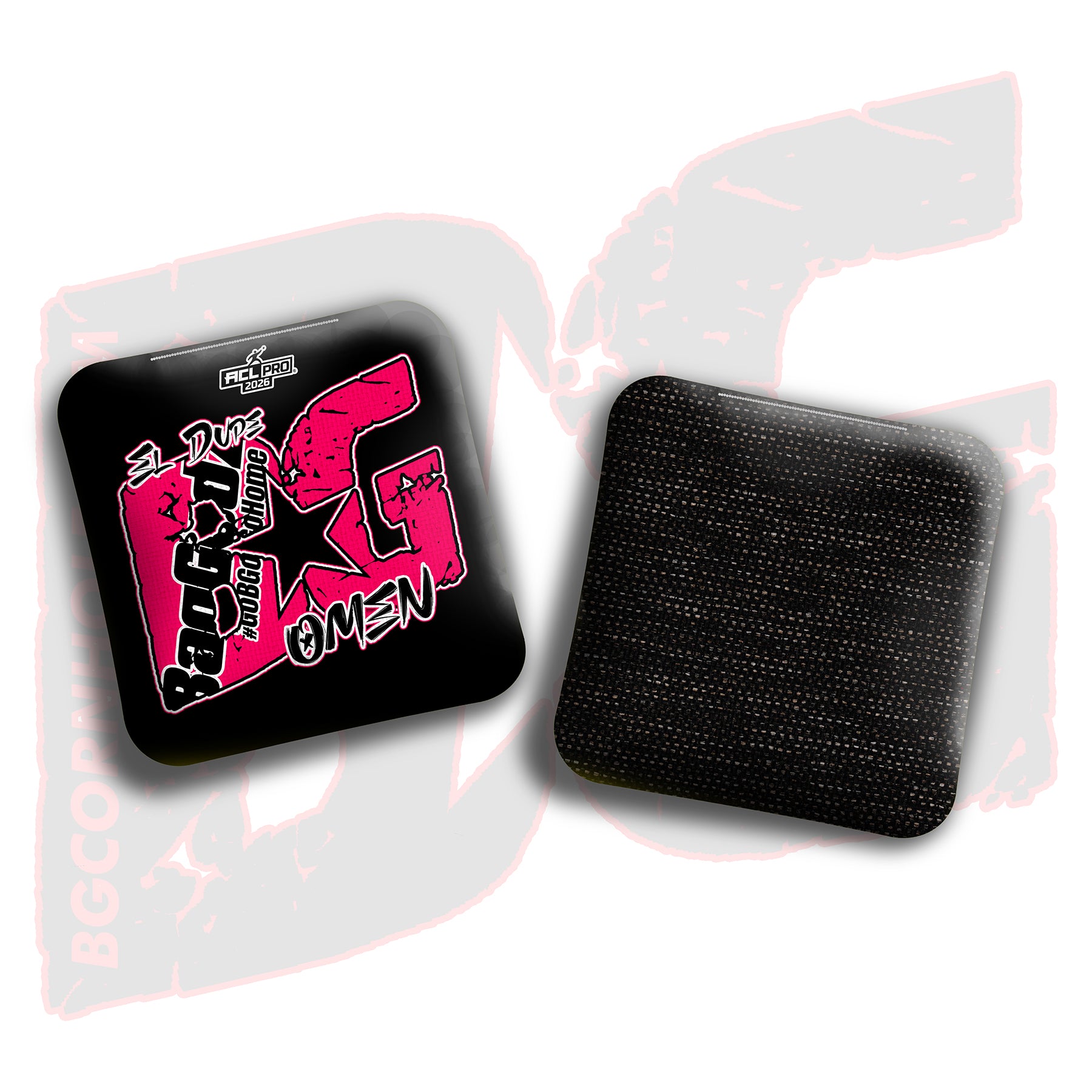 2026 BG Multiple Bag Models  - "Logan Dupler” - ACL Pro Stamped Cornhole Bags - SET OF 4 BAGS