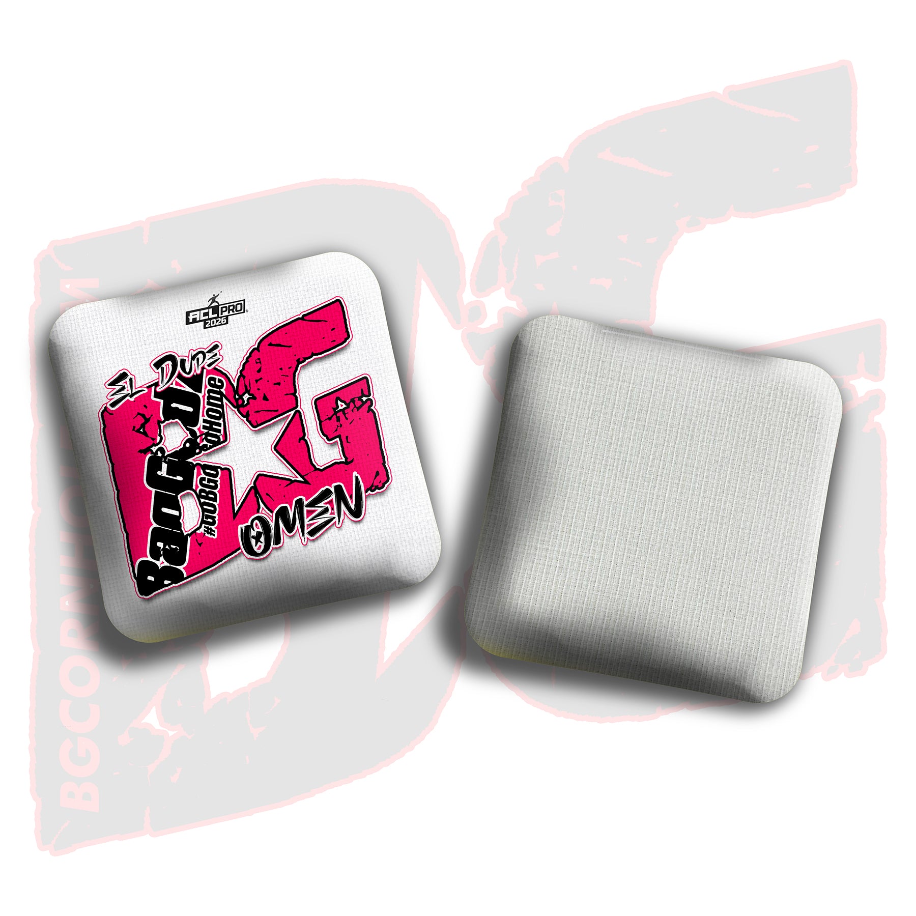 2026 BG Multiple Bag Models  - "Logan Dupler” - ACL Pro Stamped Cornhole Bags - SET OF 4 BAGS