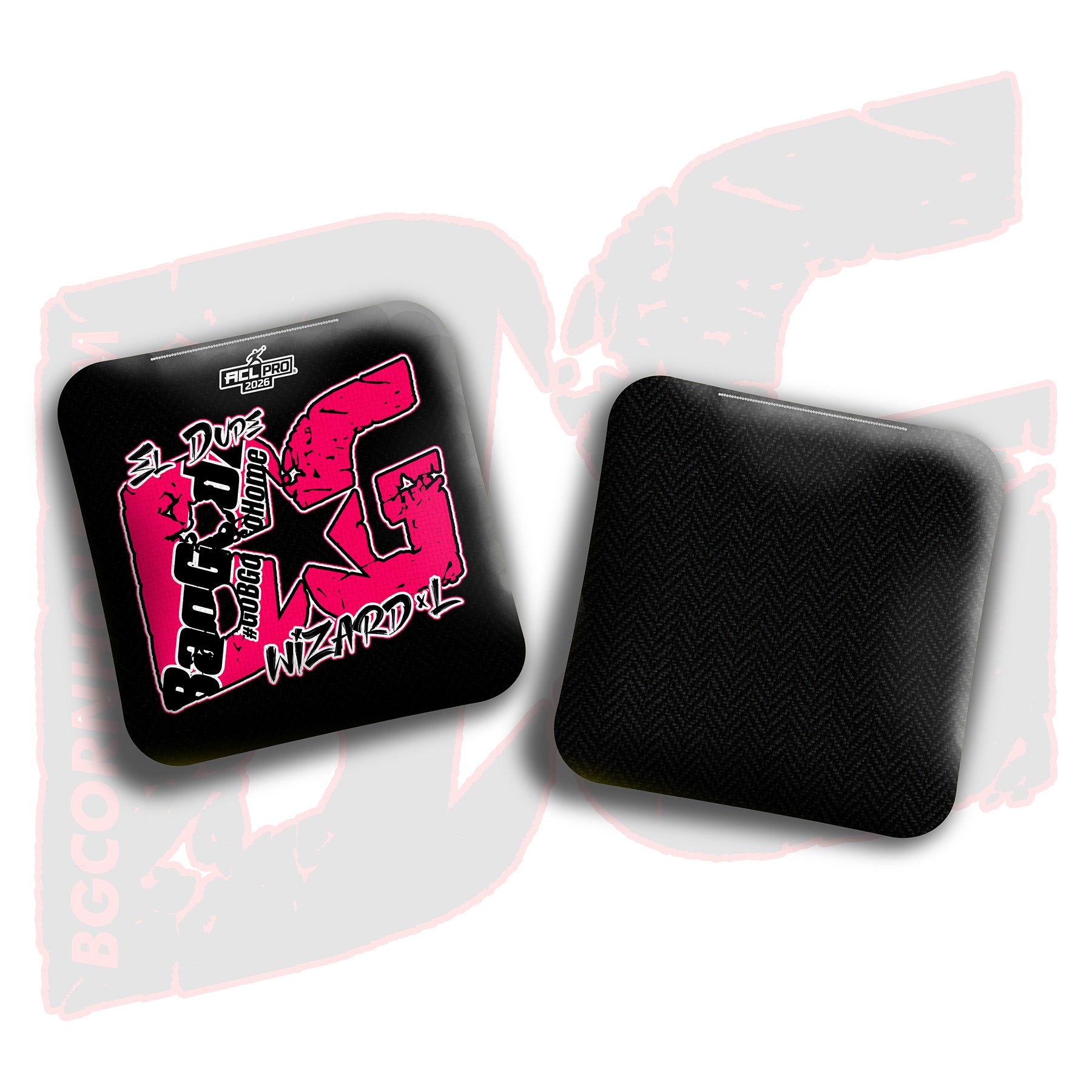 2026 BG Multiple Bag Models  - "Logan Dupler” - ACL Pro Stamped Cornhole Bags - SET OF 4 BAGS