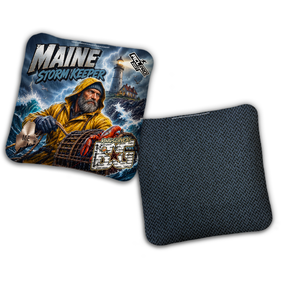 2027 BG Multiple Bag Models "Maine" - ACL Pro Stamped Cornhole Bags