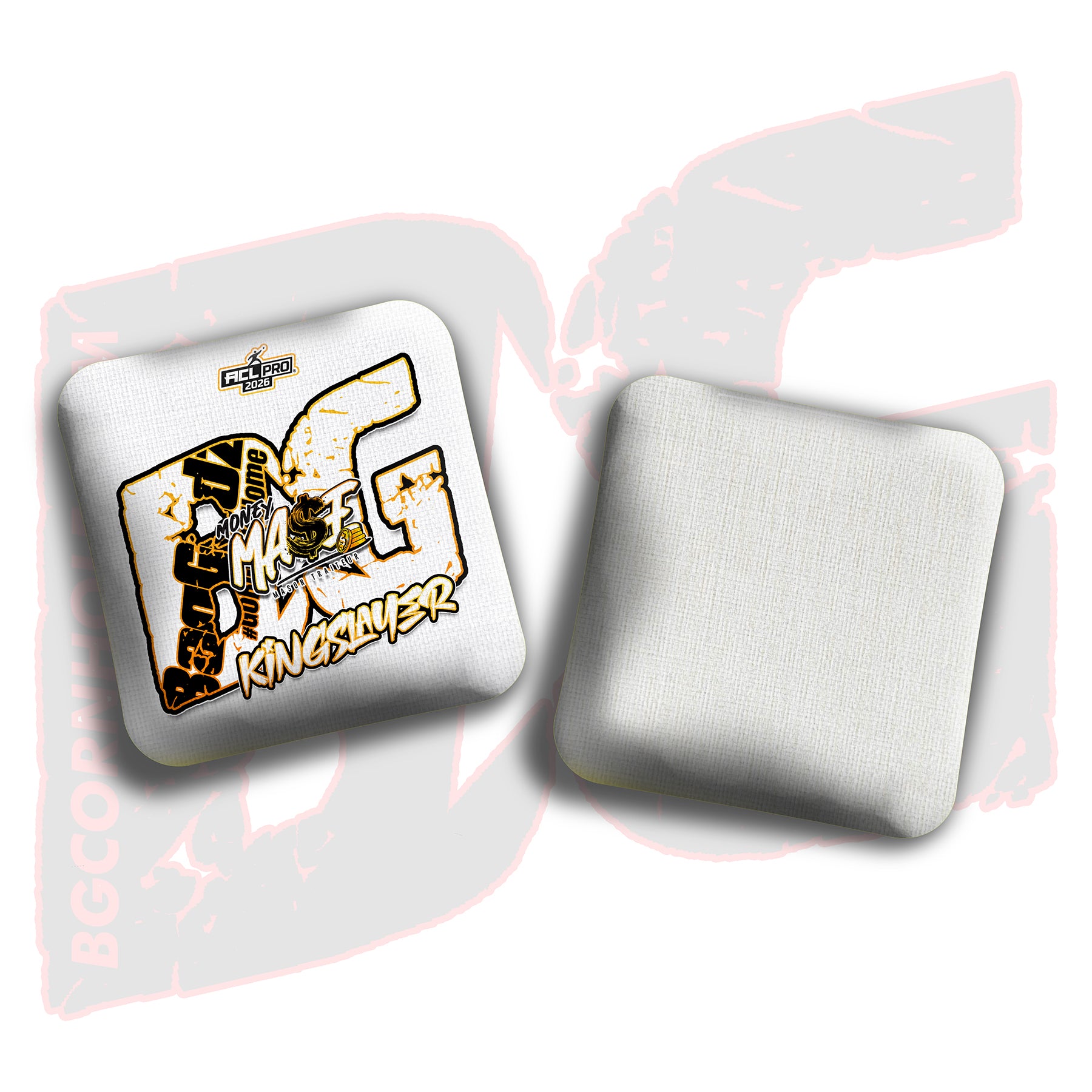 2026 BG Multiple Bag Models  - "Mason Traiteur” - ACL Pro Stamped Cornhole Bags - SET OF 4 BAGS