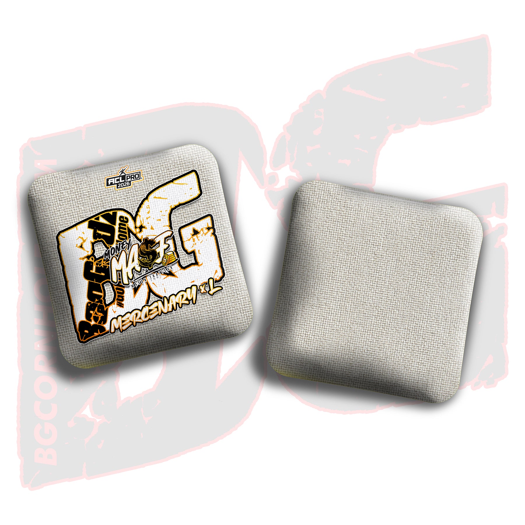 2026 BG Multiple Bag Models  - "Mason Traiteur” - ACL Pro Stamped Cornhole Bags - SET OF 4 BAGS