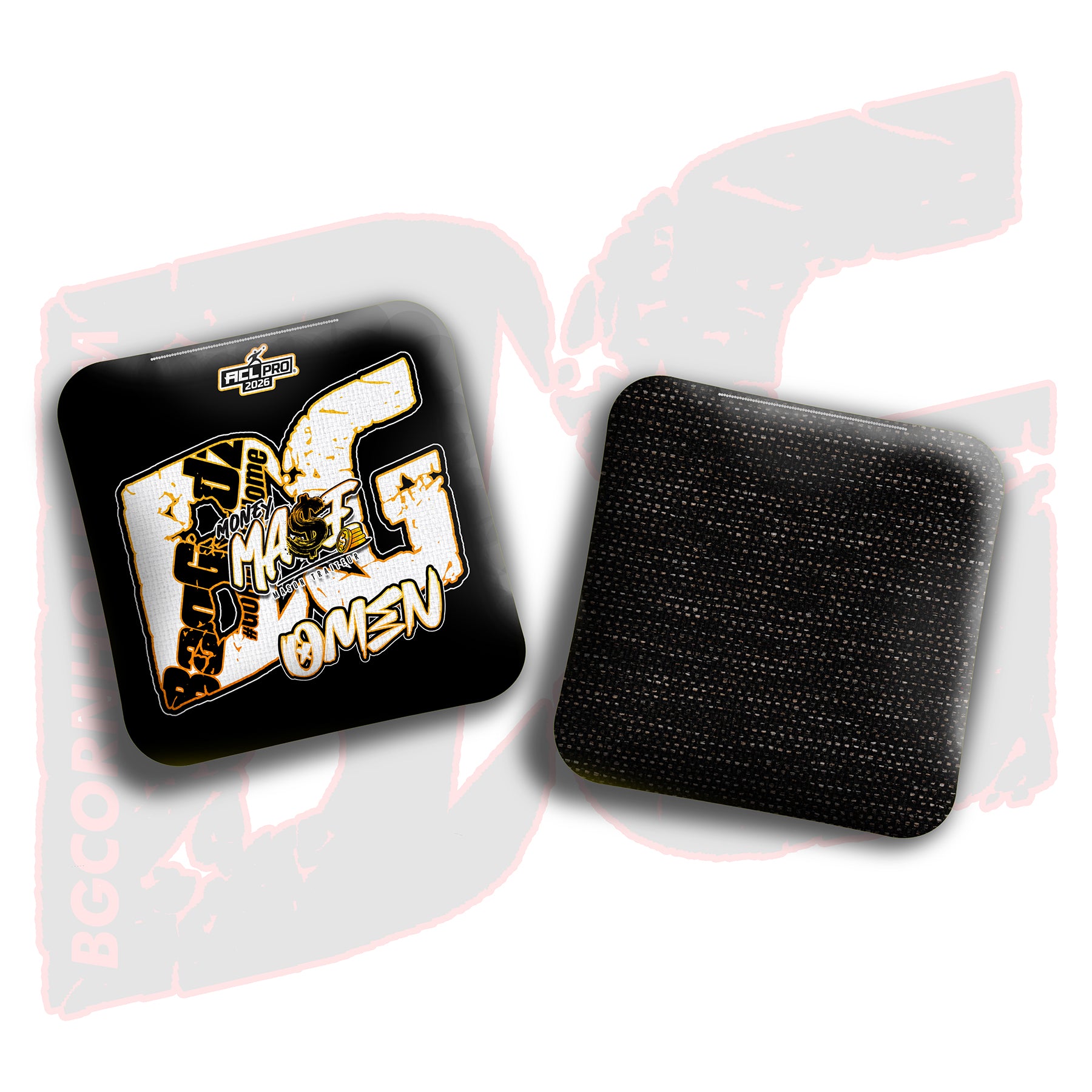 2026 BG Multiple Bag Models  - "Mason Traiteur” - ACL Pro Stamped Cornhole Bags - SET OF 4 BAGS