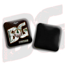 Load image into Gallery viewer, 2026 BG Multiple Bag Models - &quot;McDonough Cornhole” Collab - ACL Pro Stamped Cornhole Bags - SET OF 4 BAGS