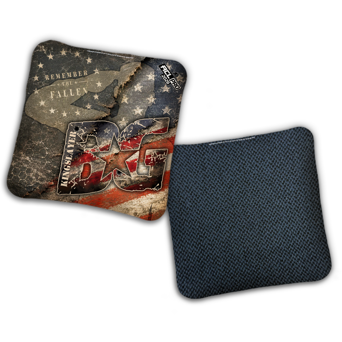 Limited Edition 2026 BG Multiple Bag Models "Memorial Day" - ACL Pro Stamped Cornhole Bags - SET OF 4 BAGS