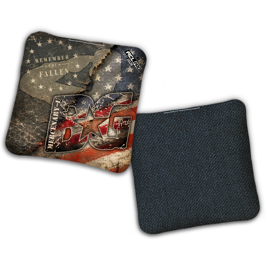 Limited Edition 2026 BG Multiple Bag Models "Memorial Day" - ACL Pro Stamped Cornhole Bags - SET OF 4 BAGS