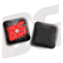 Load image into Gallery viewer, 2026 BG Multiple Bag Types - &quot;Lightning Strike&quot; - ACL Pro Stamped Cornhole Bags - SET OF 4 BAGS
