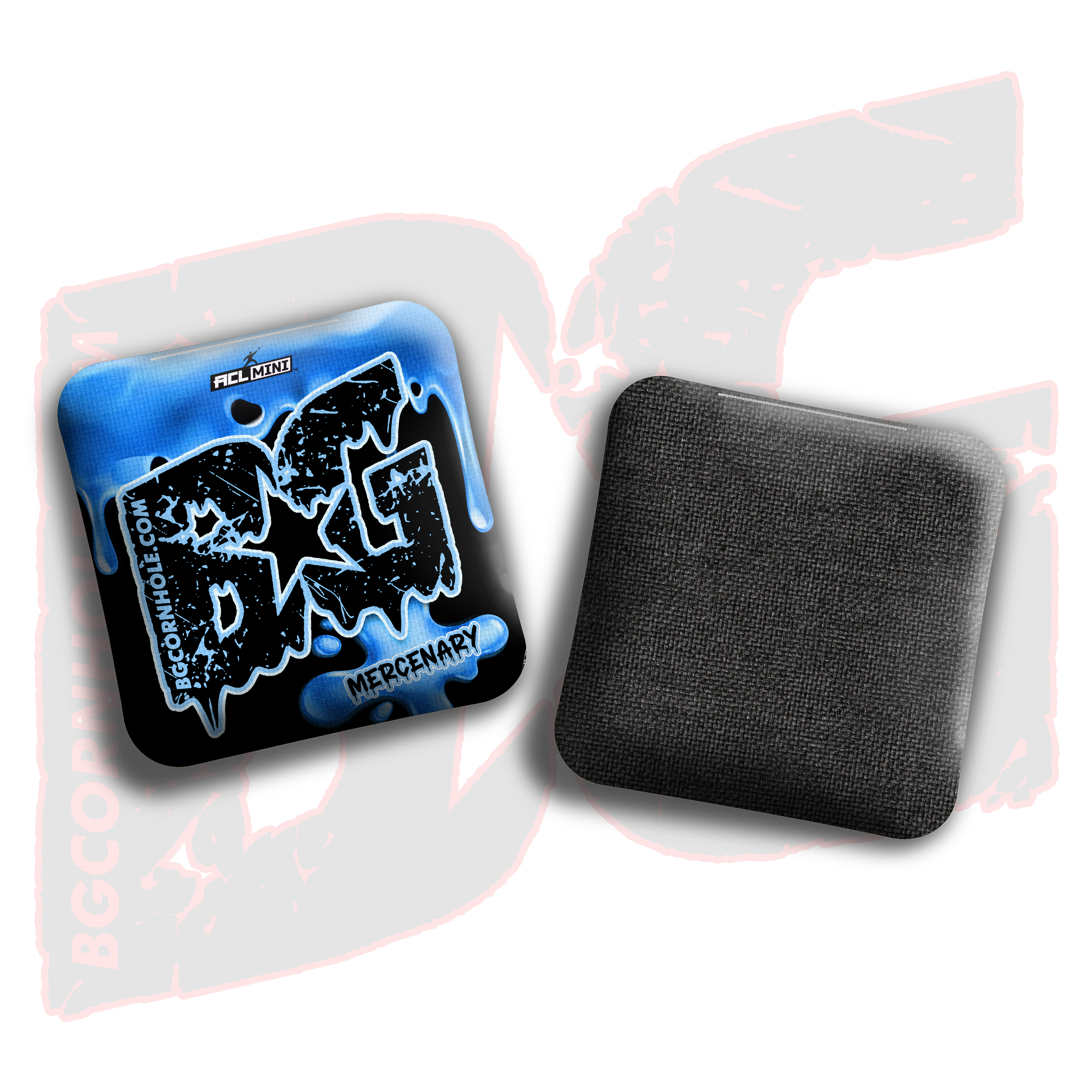 BG Multiple Bag Models - "Drip" - 4" ACL Mini Stamped Cornhole Bags- Set of 4 Bags