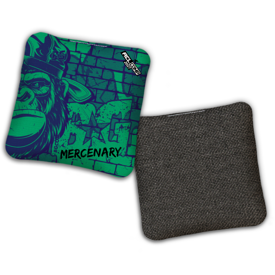 2027 BG Multiple Bag Models - "CONCRETE JUNGLE" - ACL Comp Stamped Cornhole Bags - SET OF 4 BAGS