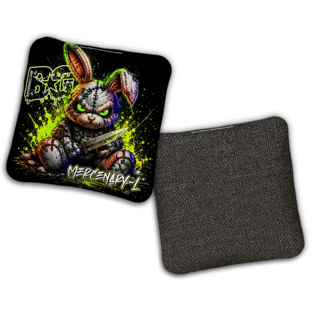 UNSTAMPED - BG Multiple Bag Models "BAD BUNNY" - Cornhole Bags - SET OF 4 BAGS