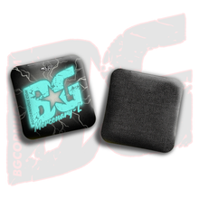 Load image into Gallery viewer, 2026 BG Multiple Bag Types - &quot;Lightning Strike&quot; - ACL Pro Stamped Cornhole Bags - SET OF 4 BAGS