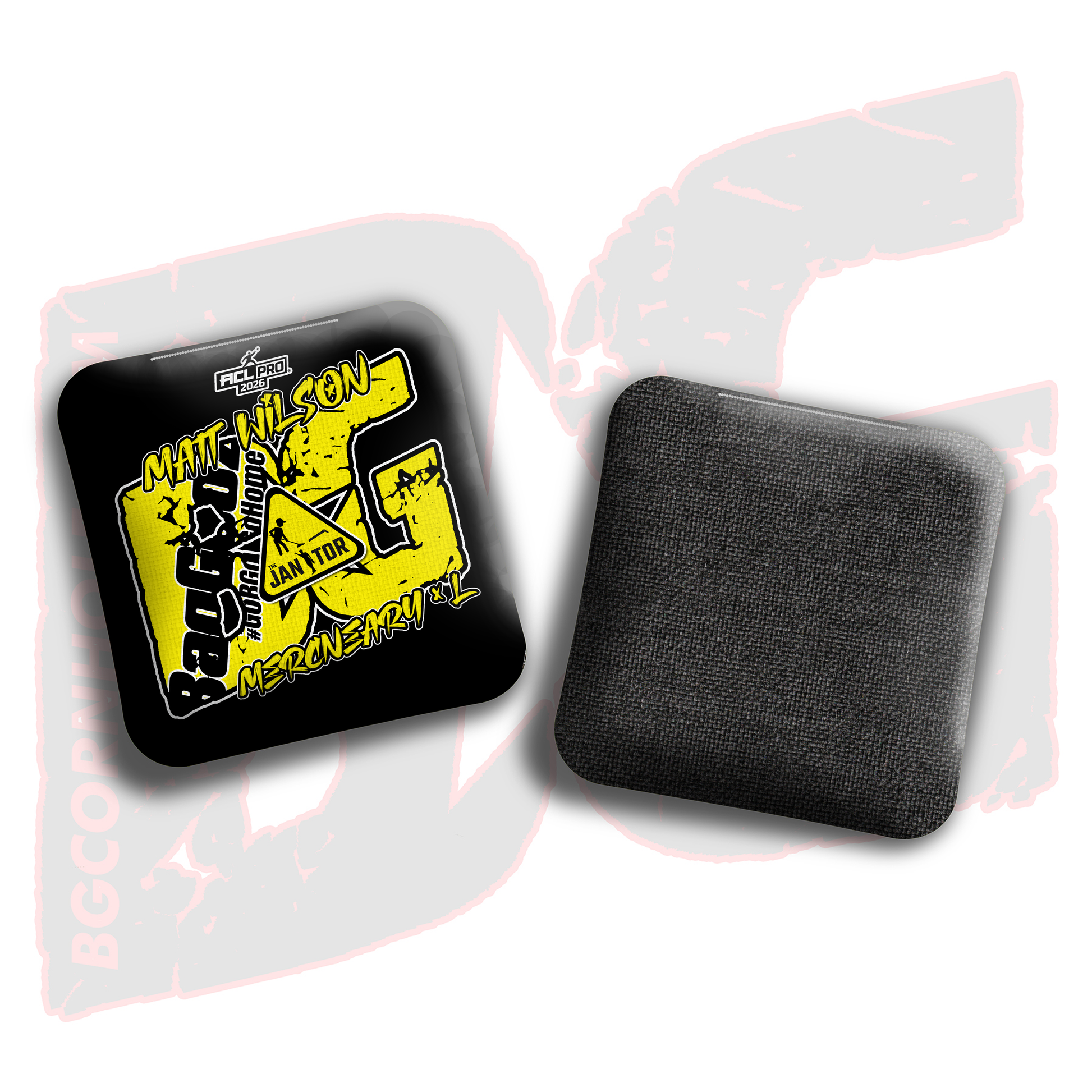 2026 BG Multiple Bag Models  - "Matt Wilson” - ACL Pro Stamped Cornhole Bags - SET OF 4 BAGS