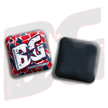 Load image into Gallery viewer, 2026 BG Comp Mercenary - "Blocks" - ACL Comp Stamped Cornhole Bags - SET OF 4 BAGS