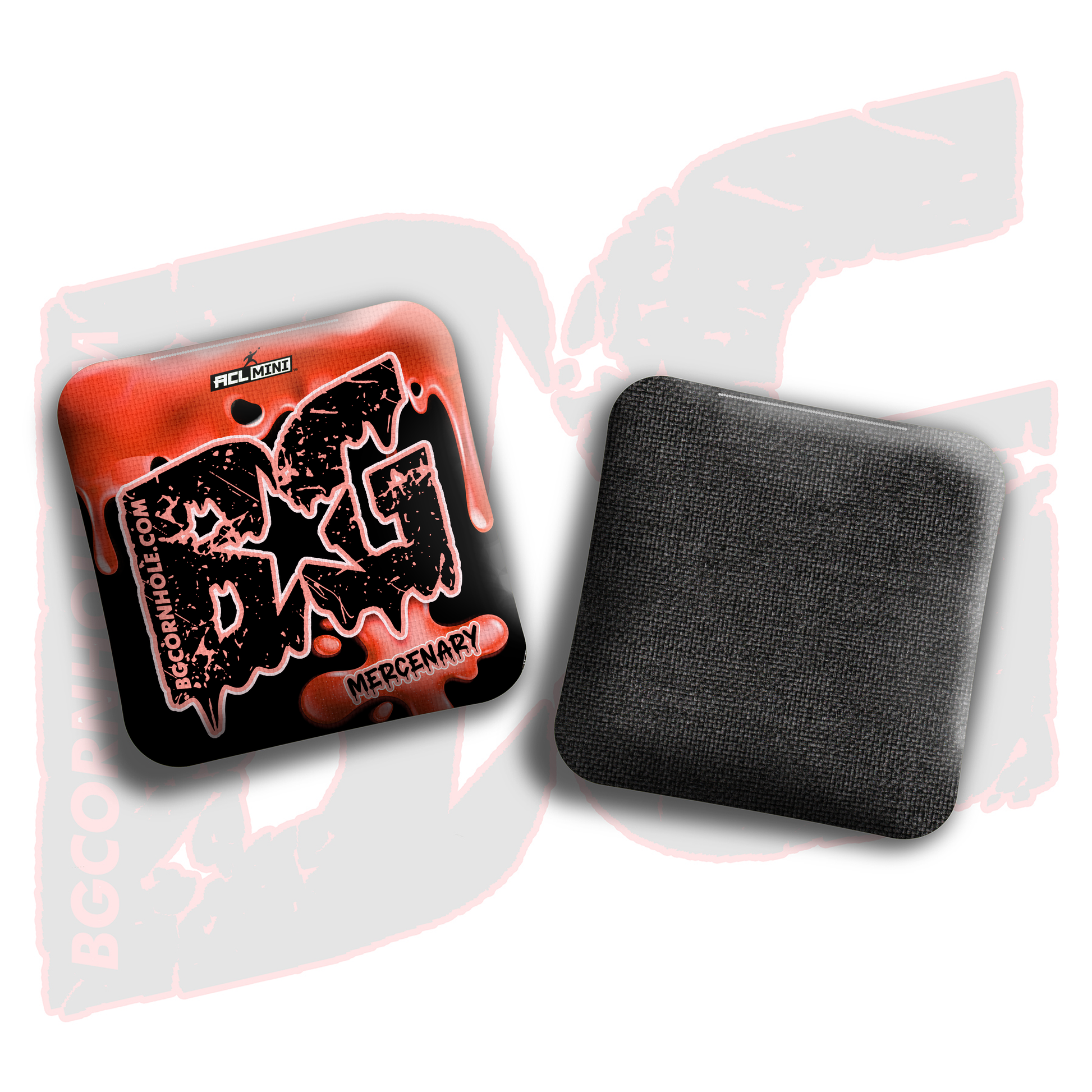 BG Multiple Bag Models - "Drip" - 4" ACL Mini Stamped Cornhole Bags- Set of 4 Bags