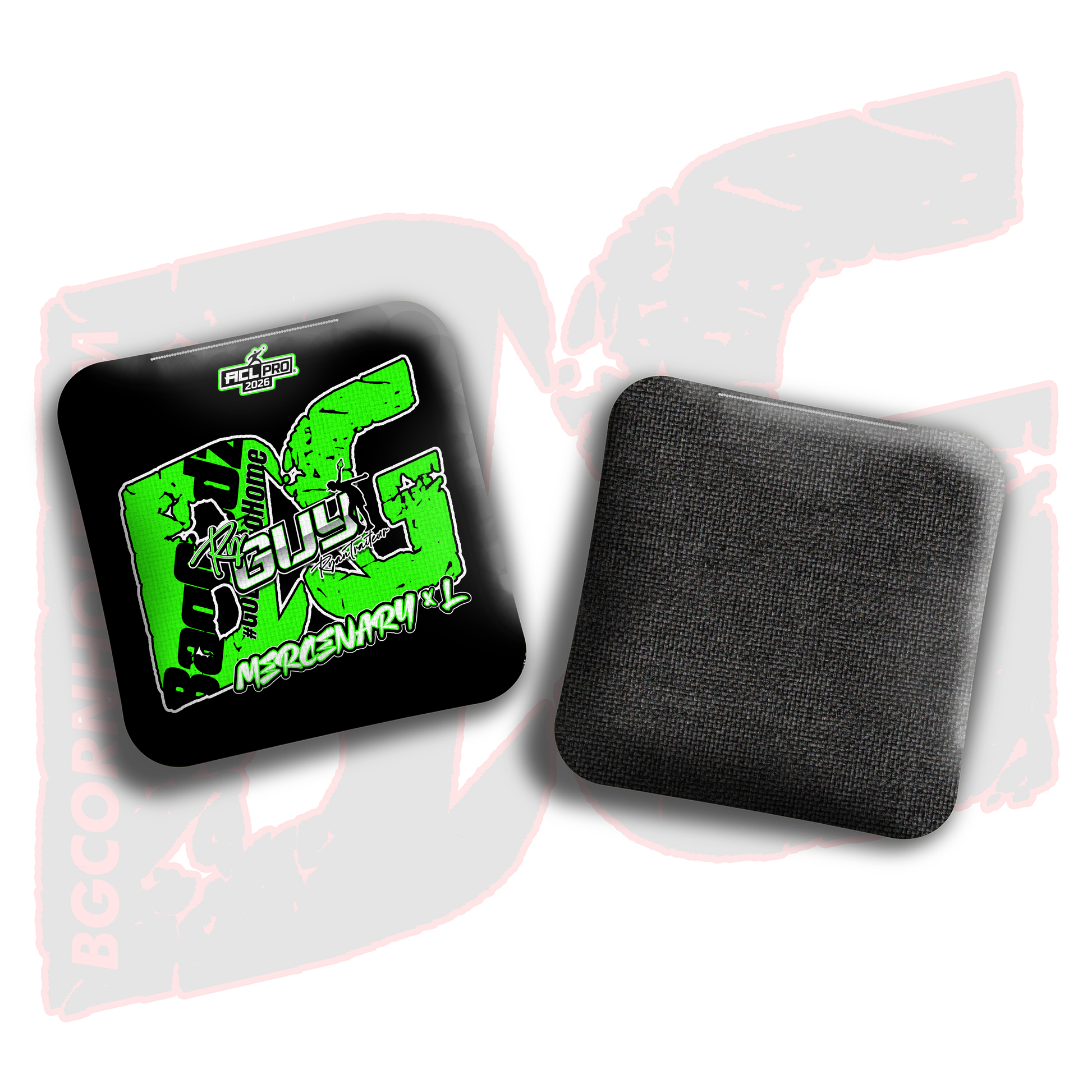 2026 BG Multiple Bag Models - "Ryan Traiteur” - ACL Pro Stamped Cornhole Bags - SET OF 4 BAGS