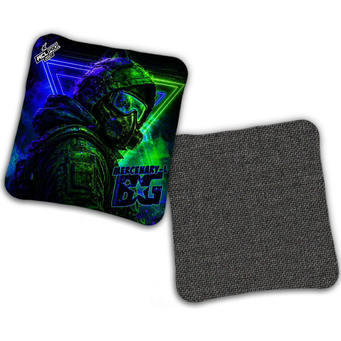 2027 BG Multiple Bag Models "NIGHT PROTOCOL" - ACL Pro Stamped Cornhole Bags - SET OF 4 BAGS