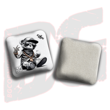Load image into Gallery viewer, 2026 BG Multiple Bag Types &quot;Skeleton Teddy Bear&quot; - ACL Pro Stamped Cornhole Bags - SET OF 4 BAGS