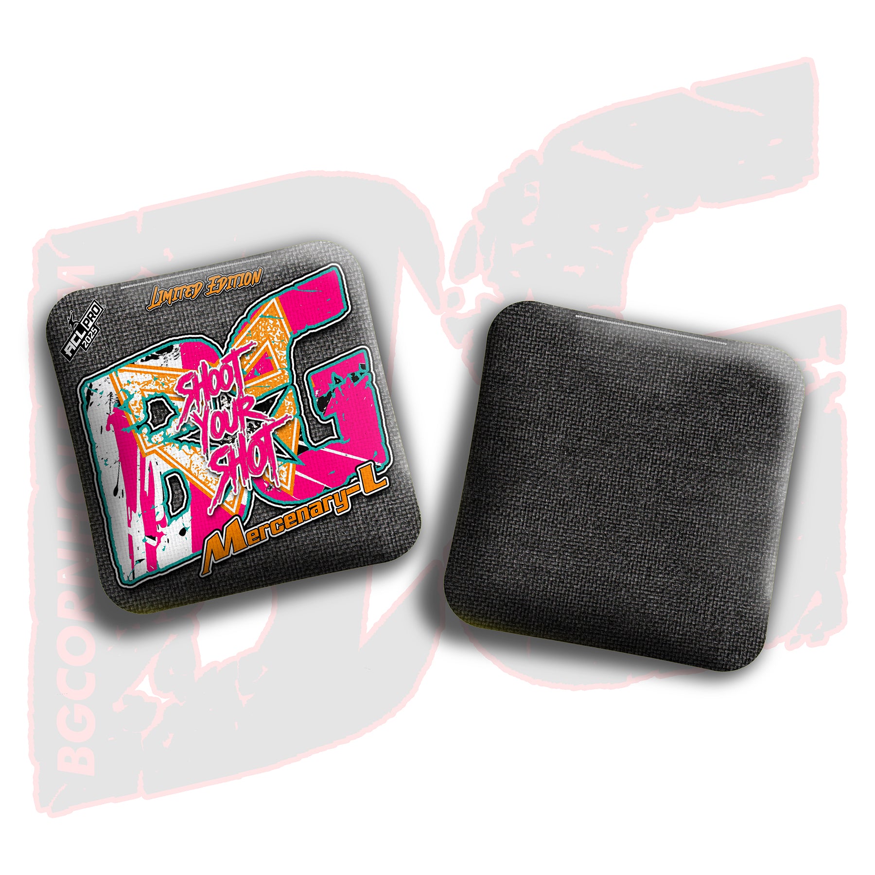 2026 Multiple Bag Models "Shoot Your Shot Tropics” Collab - ACL Pro Stamped Cornhole Bags - SET OF 4 BAGS