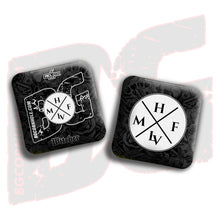 Load image into Gallery viewer, 2026 BG Multiple Bag Models - &quot;MHF VAS VEGAS” Collab - ACL Pro Stamped Cornhole Bags - SET OF 4 BAGS