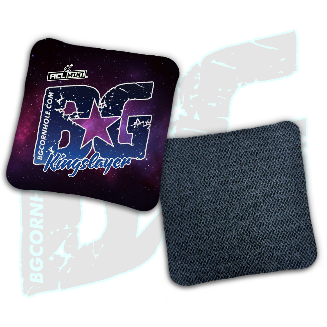 BG Multiple Bag Models - "Galaxy" - 4" ACL Mini Stamped Cornhole Bags- Set of 4 Bags
