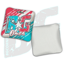 Load image into Gallery viewer, BG Multiple Bag Models - "BagGodz Rally" - 4" ACL Mini Stamped Cornhole Bags- Set of 4 Bags