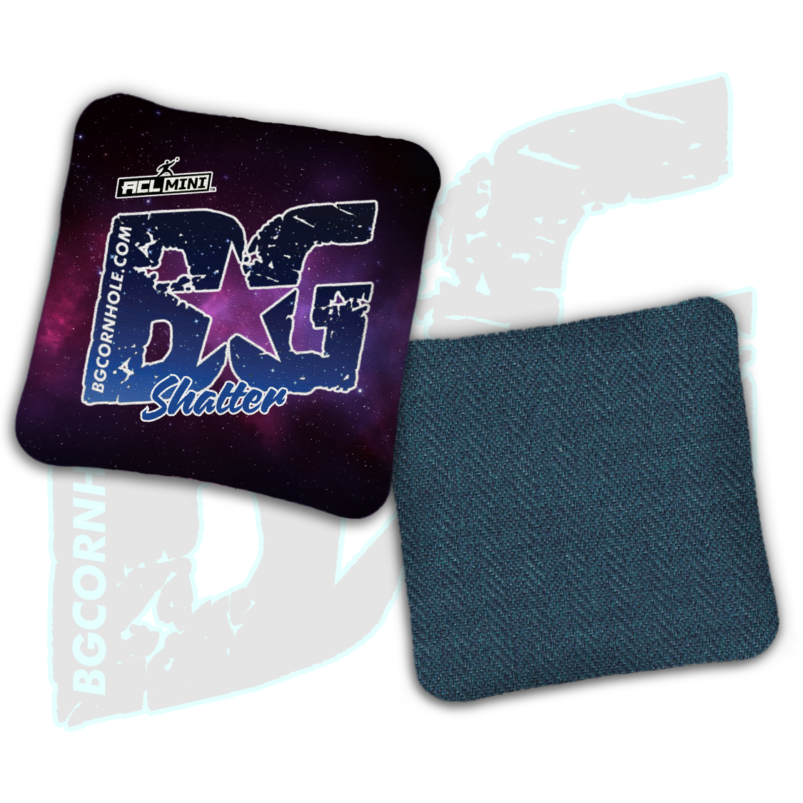 BG Multiple Bag Models - "Galaxy" - 4" ACL Mini Stamped Cornhole Bags- Set of 4 Bags