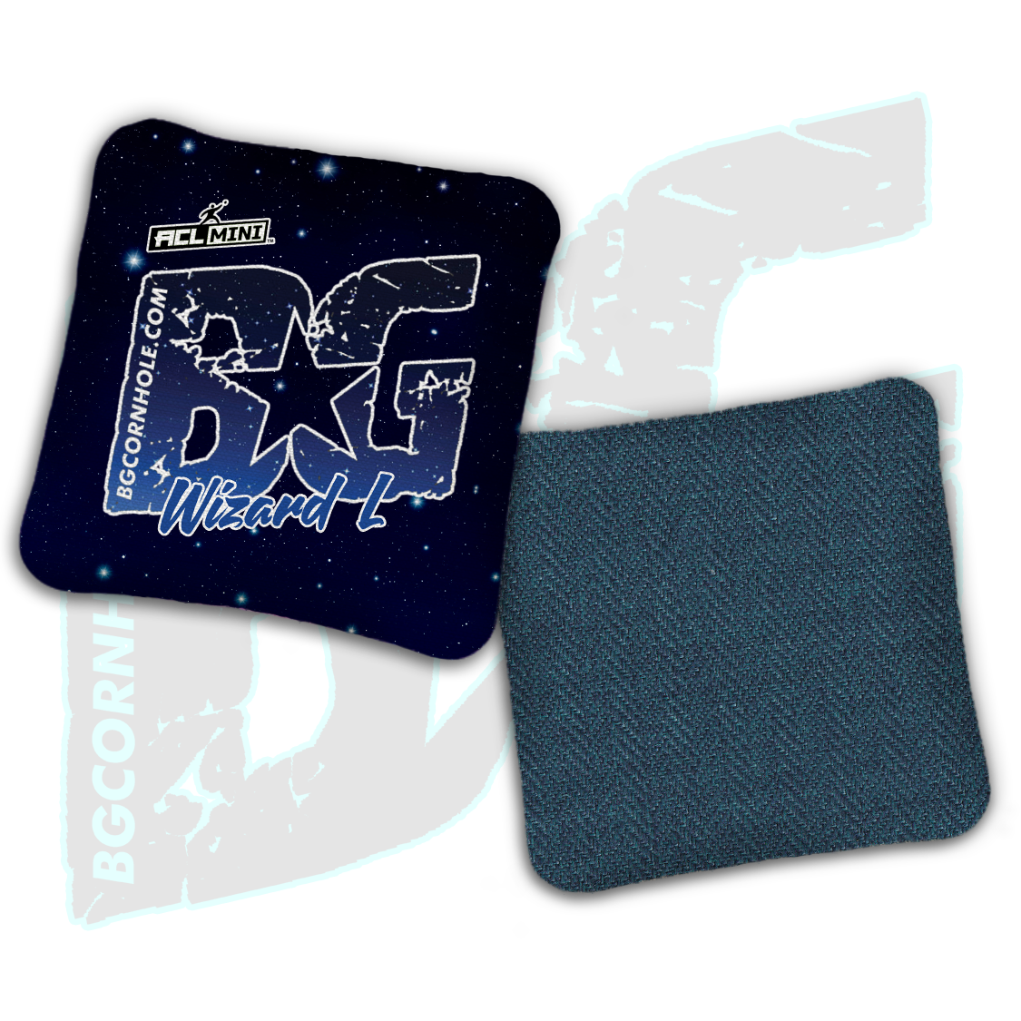 BG Multiple Bag Models - "Galaxy" - 4" ACL Mini Stamped Cornhole Bags- Set of 4 Bags
