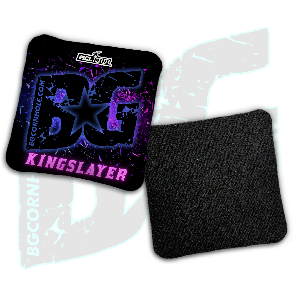 BG Multiple Bag Models - "Pixels" - 4" ACL Mini Stamped Cornhole Bags- Set of 4 Bags