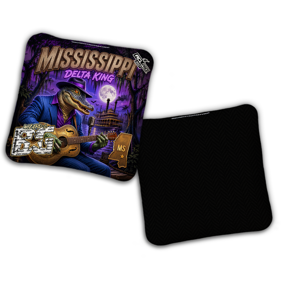 2027 BG Multiple Bag Models "Mississippi" - ACL Pro Stamped Cornhole Bags