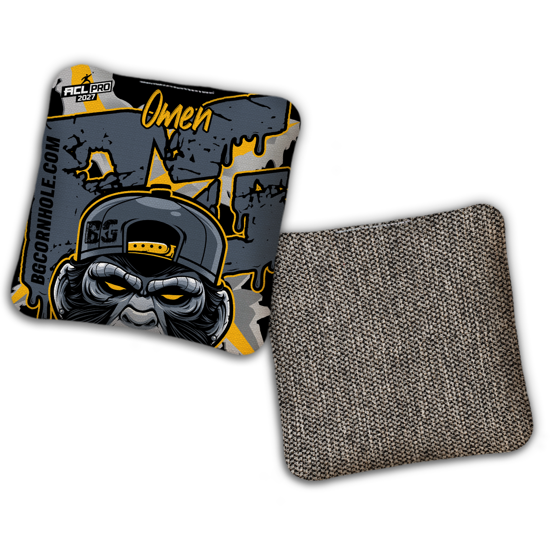 2027 BG Multiple Bag Models "MONKEY BUSINESS" - ACL Pro Stamped Cornhole Bags - SET OF 4 BAGS