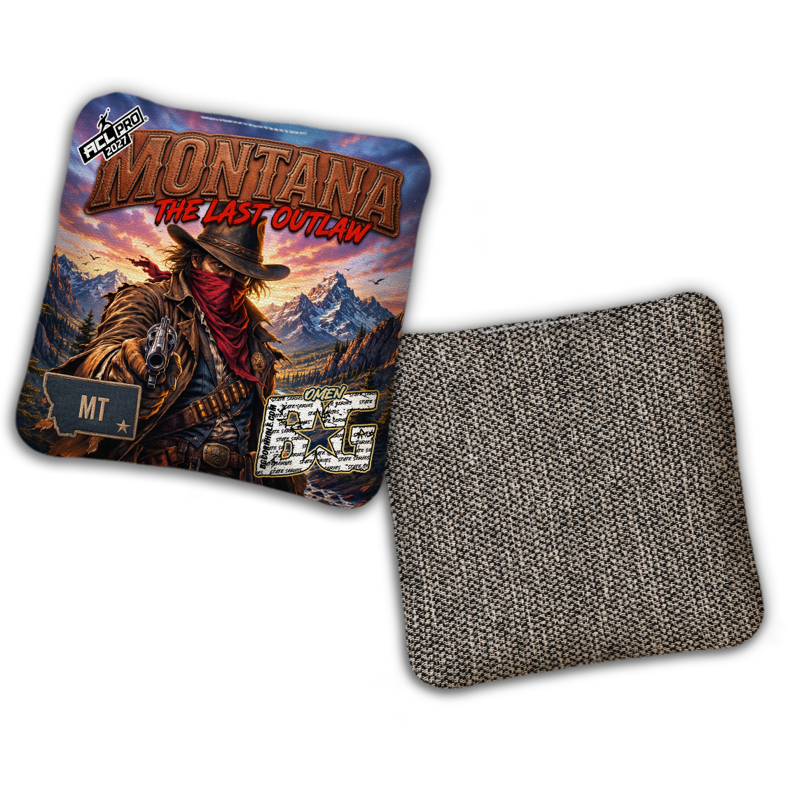 2027 BG Multiple Bag Models "Montana" - ACL Pro Stamped Cornhole Bags