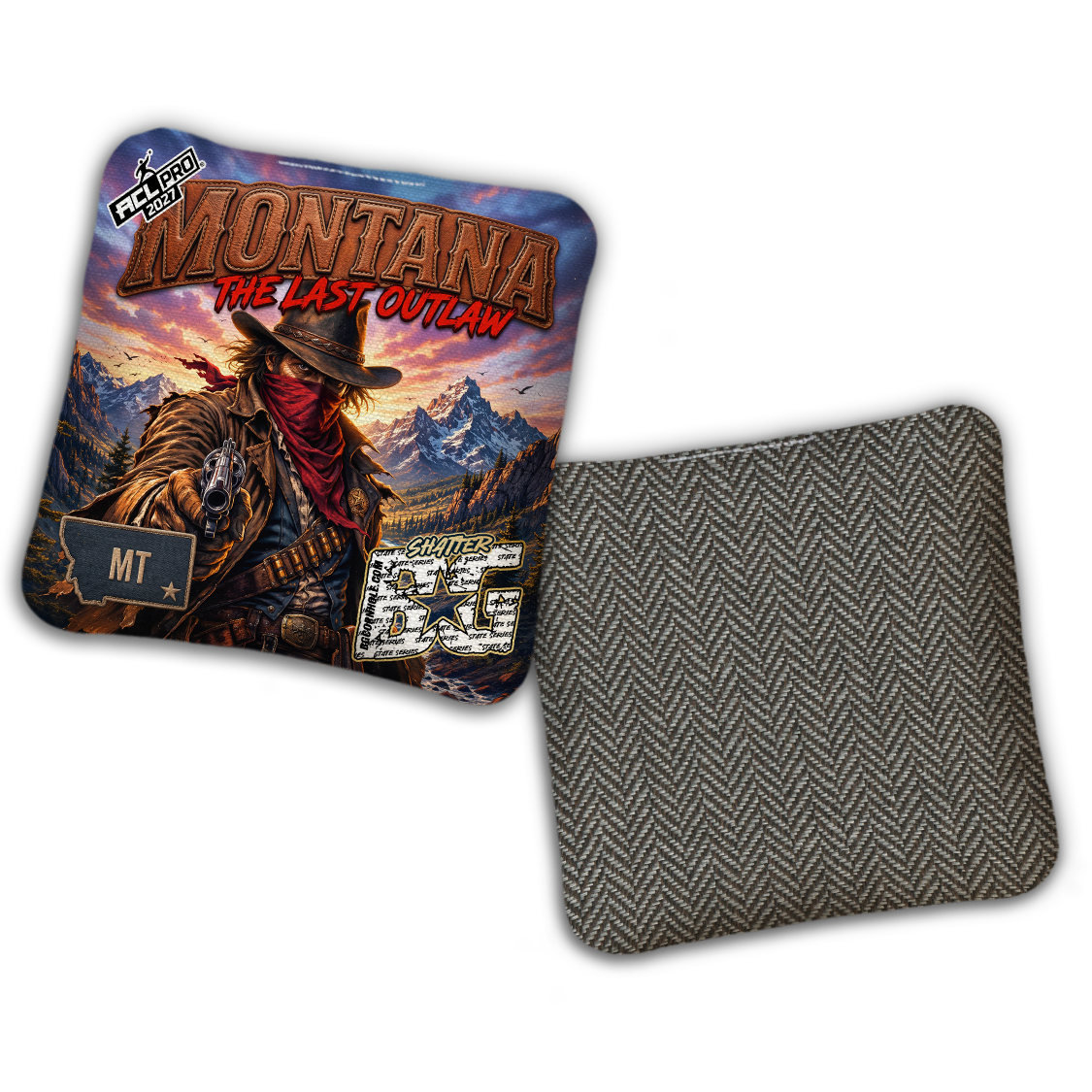 2027 BG Multiple Bag Models "Montana" - ACL Pro Stamped Cornhole Bags
