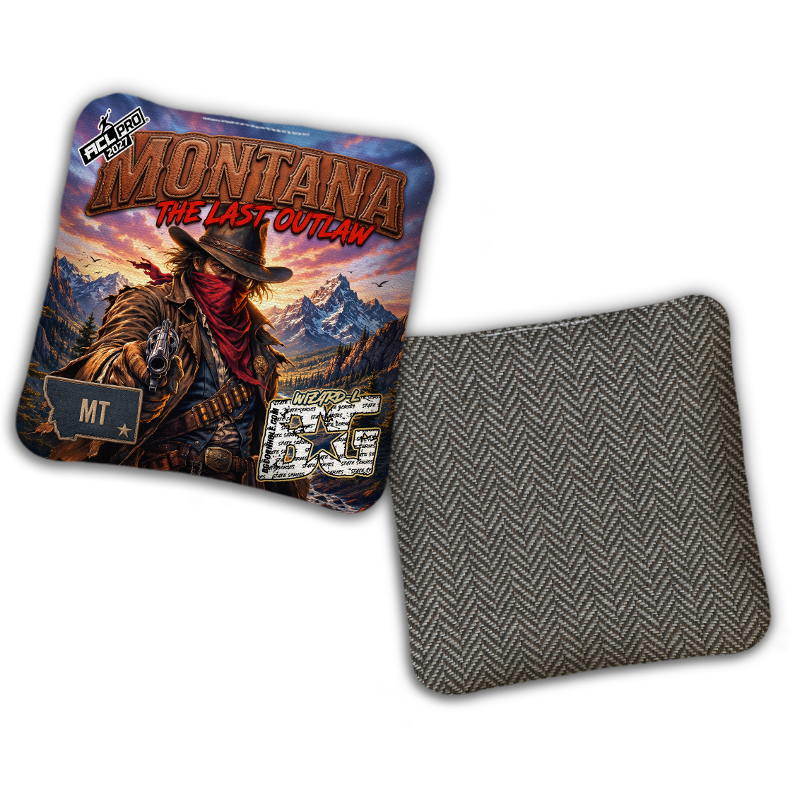 2027 BG Multiple Bag Models "Montana" - ACL Pro Stamped Cornhole Bags
