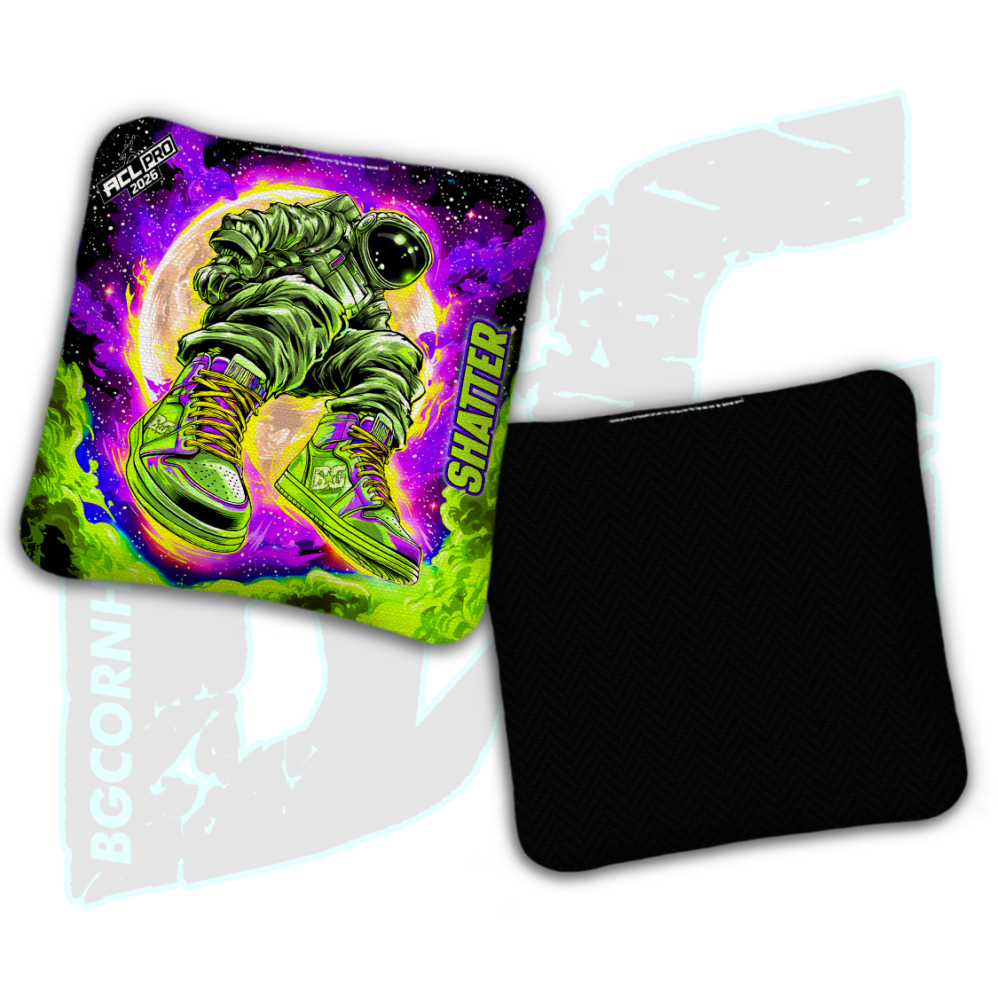 2026 BG Multiple Bag Models "Moonwalk" - ACL Pro Stamped Cornhole Bags - SET OF 4 BAGS