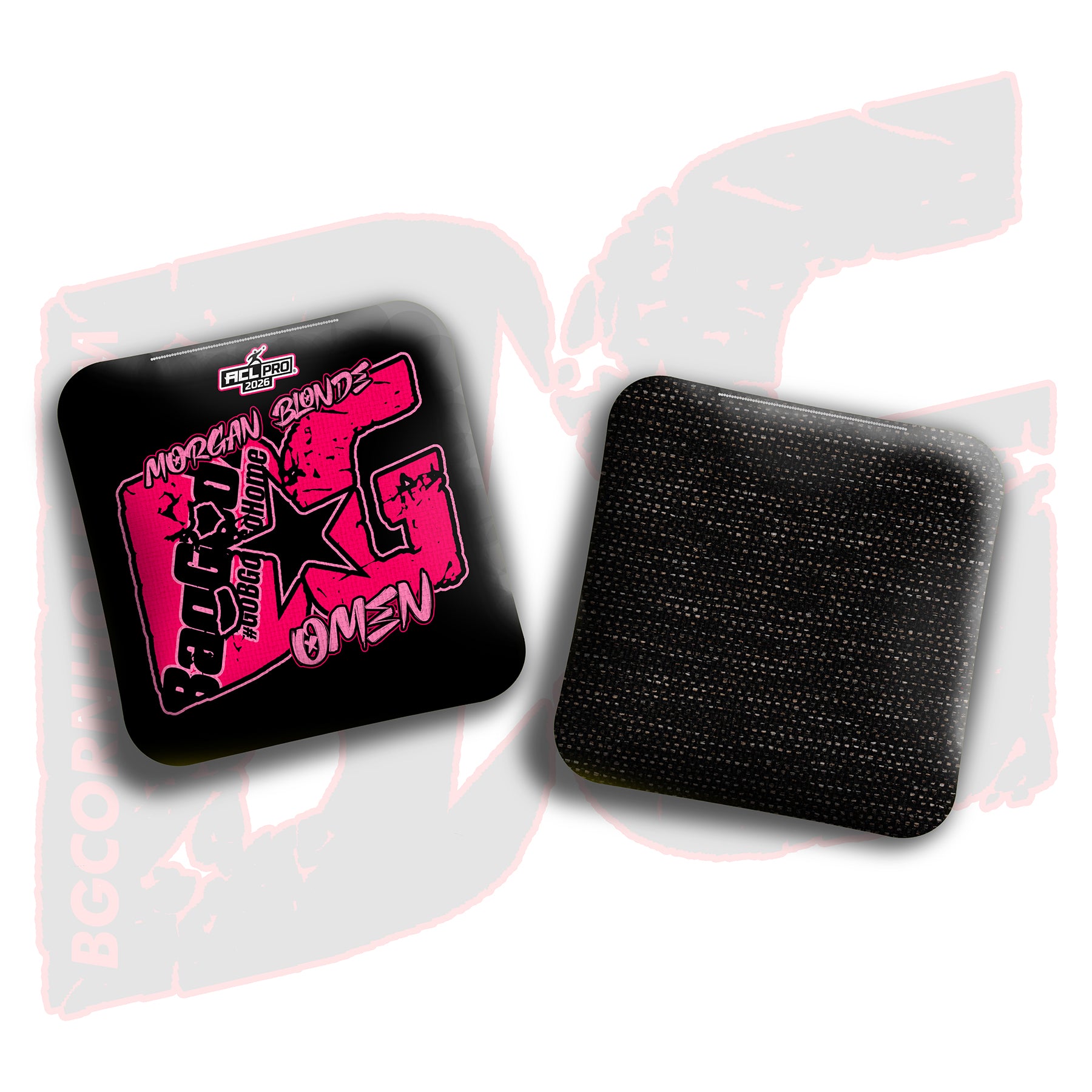 2026 BG Multiple Bag Models  - "Morgan Blonde” - ACL Pro Stamped Cornhole Bags - SET OF 4 BAGS