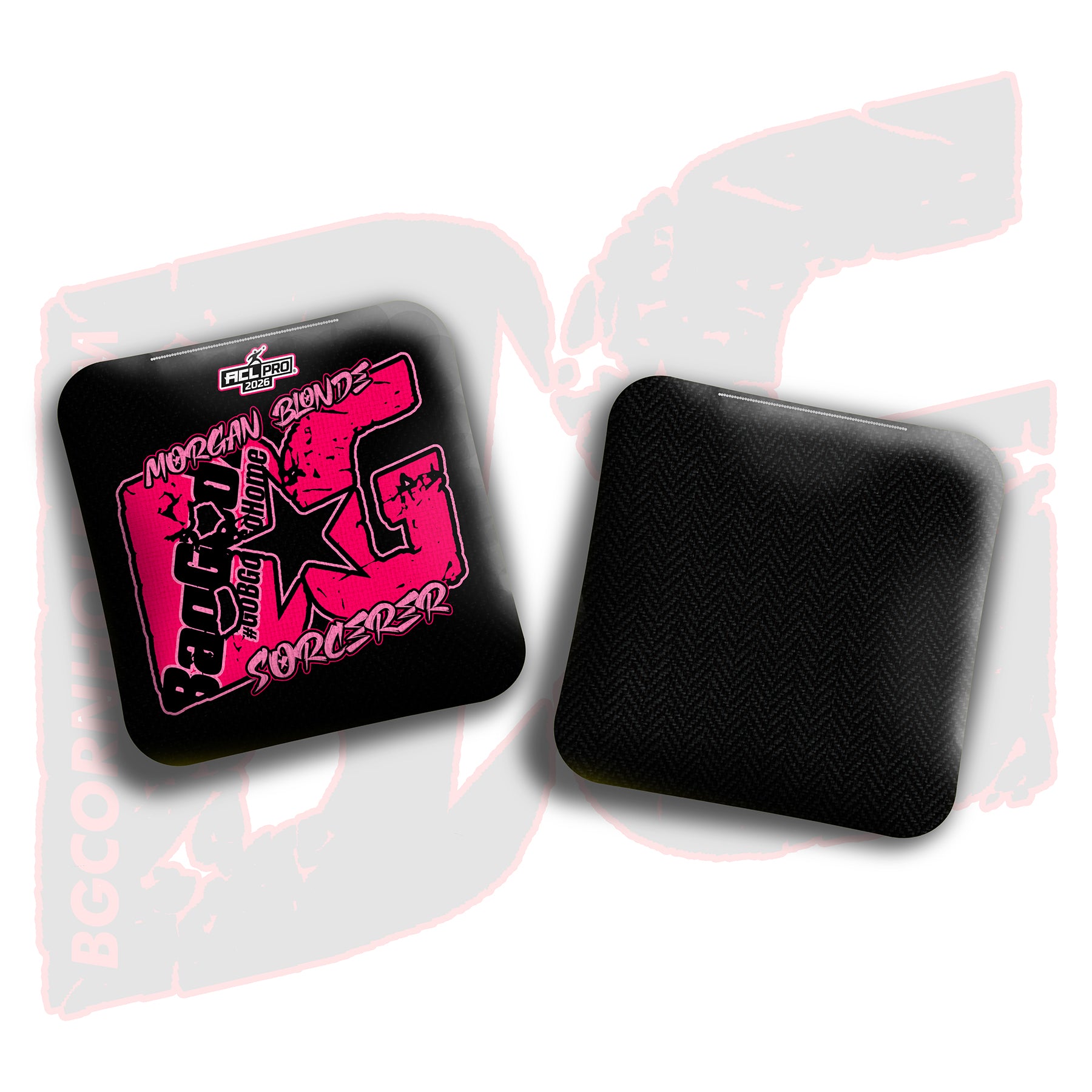2026 BG Multiple Bag Models  - "Morgan Blonde” - ACL Pro Stamped Cornhole Bags - SET OF 4 BAGS