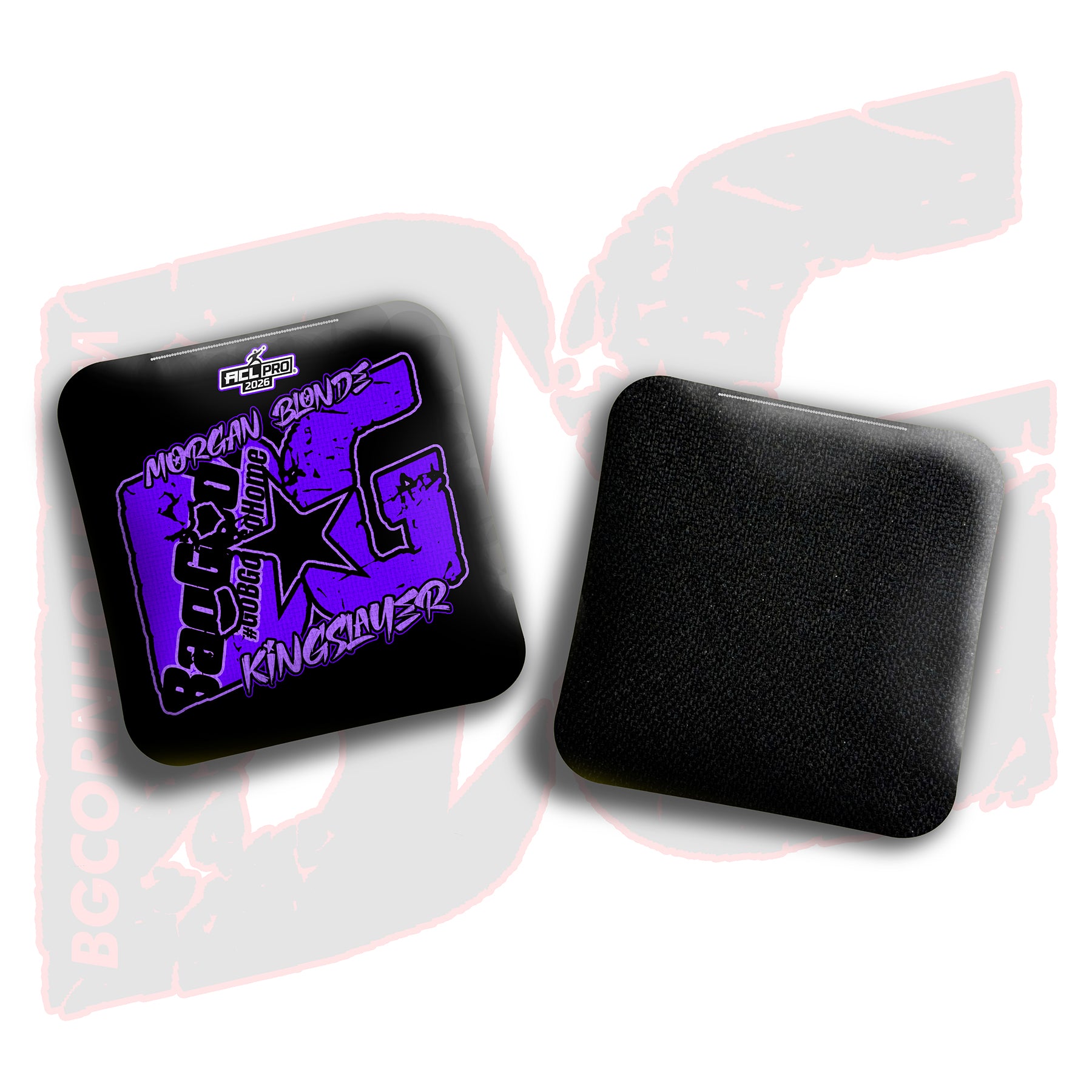 2026 BG Multiple Bag Models  - "Morgan Blonde” - ACL Pro Stamped Cornhole Bags - SET OF 4 BAGS